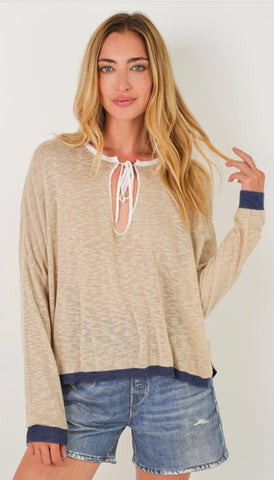 Stitchdrop Beige Sweater