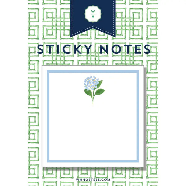 Hydrangea Bloom Single Sticky Notes
