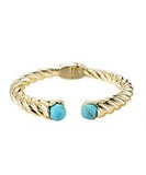 Stone and Texture Cuff