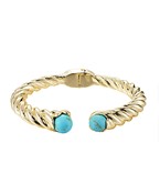Stone and Texture Cuff