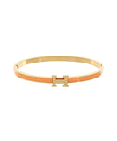 Initial Colorful Bangle Bracelet