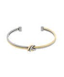 Knotted Wire Cuff Bracelet