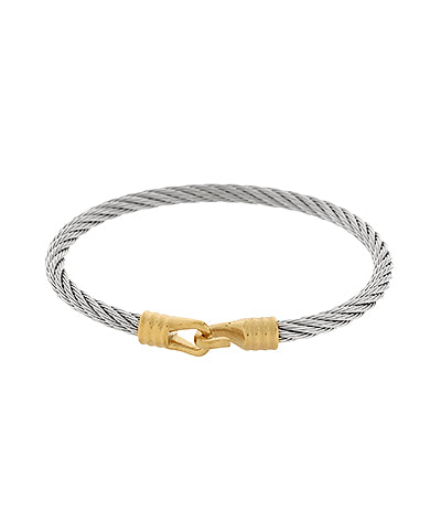 Cable Twisted Bracelet