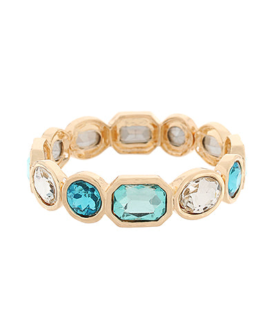 Glass Multi Shape Mixed Bracelet