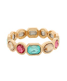 Glass Multi Shape Mixed Bracelet