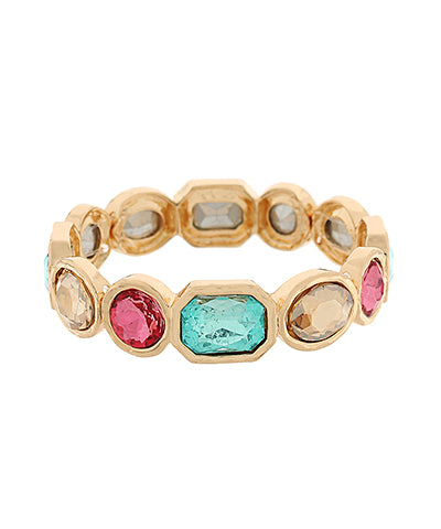 Glass Multi Shape Mixed Bracelet