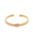 Textured & Layered Cuff Bracelet