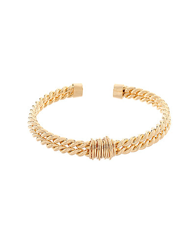 Textured & Layered Cuff Bracelet