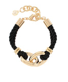 Double O Link Antique Rope Bracelet