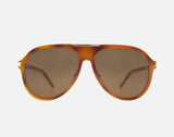 Aura Honey Tortoise Kohv Sunglasses