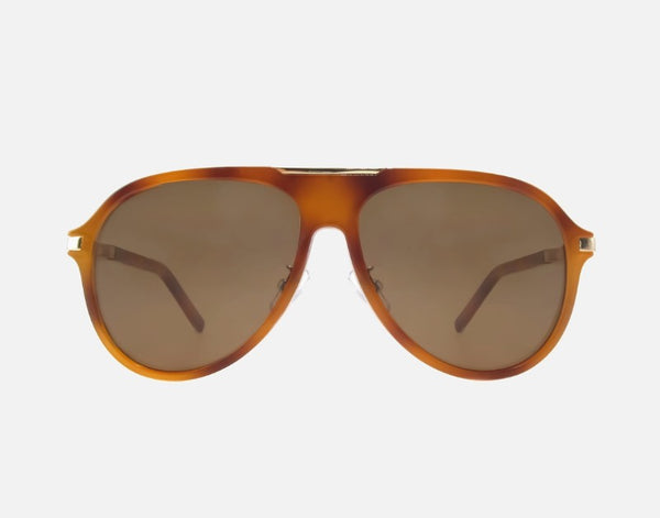 Aura Honey Tortoise Kohv Sunglasses