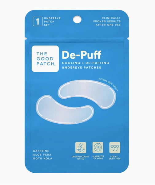 De-Puffing Under-Eye Patches with Caffeine, Aloe & Gotu Kola