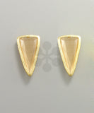 Stone Triangle Studs