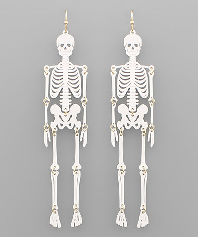 Skeleton Filigree Earrings
