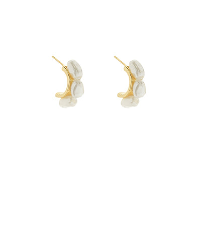 Rice Pearl Open Hoops