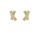X Shape Earrings