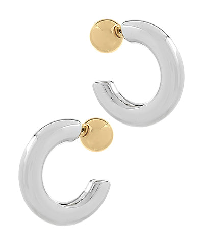 35mm Bold Metal Hoops