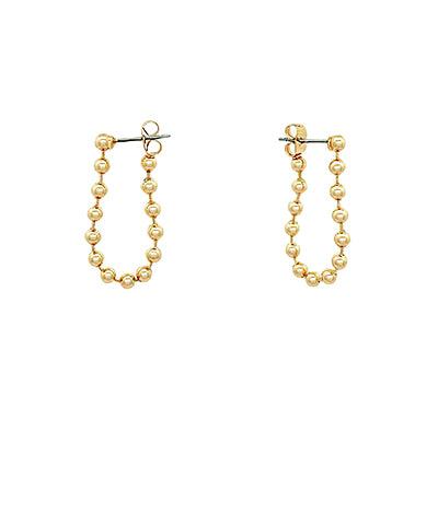 Ball Chain Drop Earrings