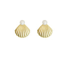 Shell & Pearl Earrings