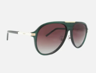 Aura Emerald Green | Kohv Sunglasses