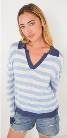 Stitchdrop Moody Blue Sweater
