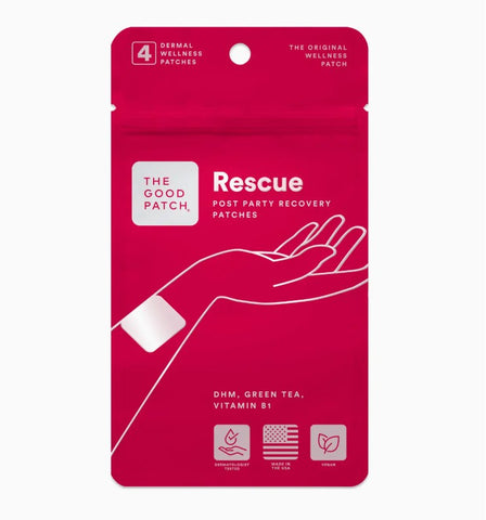 Hangover Recovery Patch with Dhm, Green Tea & Vitamin B1