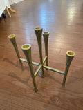 Gold Candlestick Stand