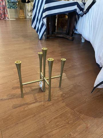 Gold Candlestick Stand
