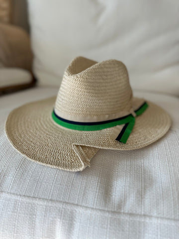 Trina Turk Woven Paper Straw Fedora