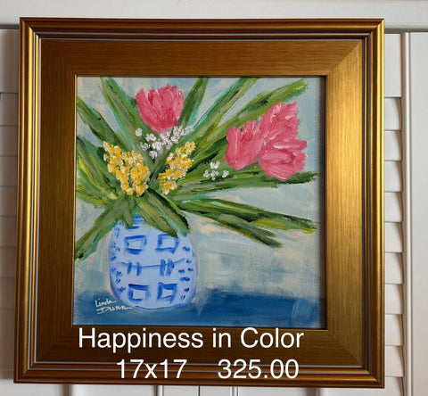 "Happiness in Color" by Linda Dunn