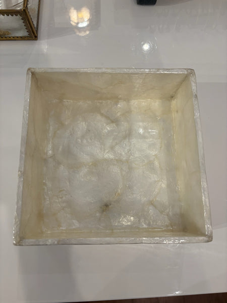 Capiz Beverage Napkin Holder