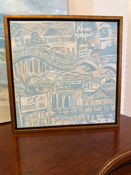"Atlantic Beach" by Frances Purvis