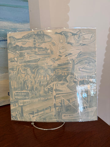 Down East Print By Frances Purvis