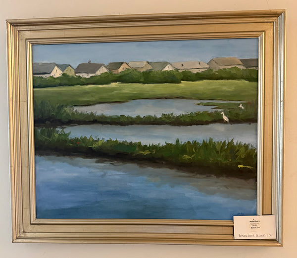Marshy Cottages by Sally Barnes