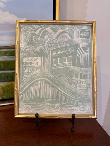 "Atlantic Beach" by Frances Purvis