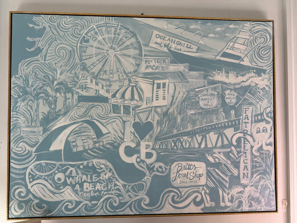 "The Beach Spots" by Francis Purvis