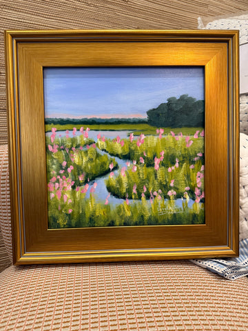 "Wisper in the Marsh #2" by Linda Dunn