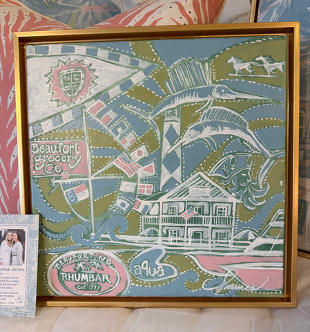 "Pink Beaufort" by Frances Purvis