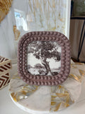 Square Resin Bobbin Photo Frames