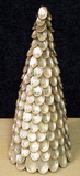 Inverted Abalone Tree 16" Tall 7" Round