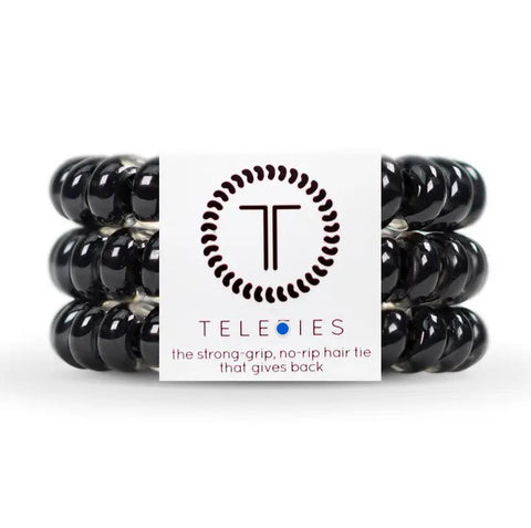 Jet Black | Large Hair Ties