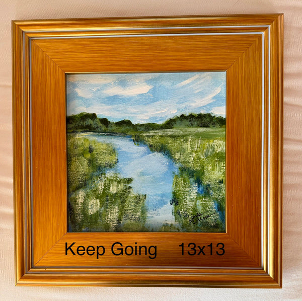 "Keep Going" by Linda Dunn