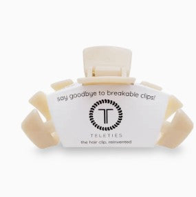 Almond Beige | Large Classic Hair Clip