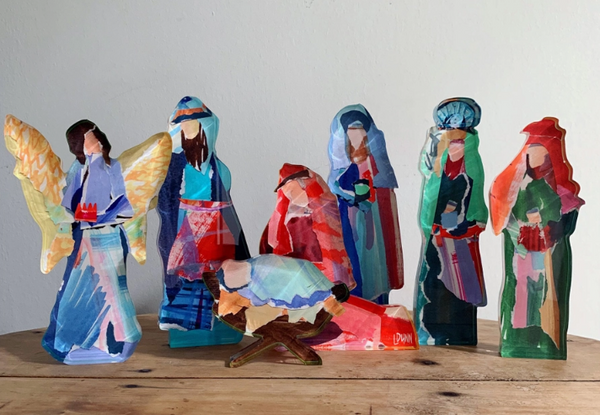 Acrylic Nativity Set | Large