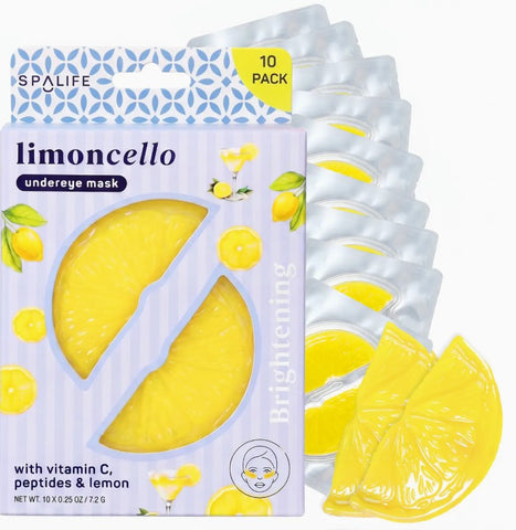 Limoncello Brightening Eye Patches | 10Pk  | Summer Edition