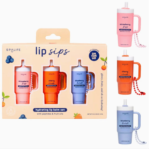 Lip Sips Gift Set | Stanley Shaped Lip Balm Trio