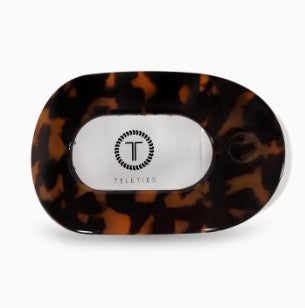 Tortoise | Large Round Flat Hair Clip