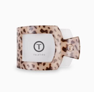 Blonde Tortoise | Medium Square Flat Hair Clip
