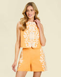 Mestiza Matteo Embroidered Shorts