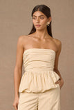 Radiance Bubble Hem Top